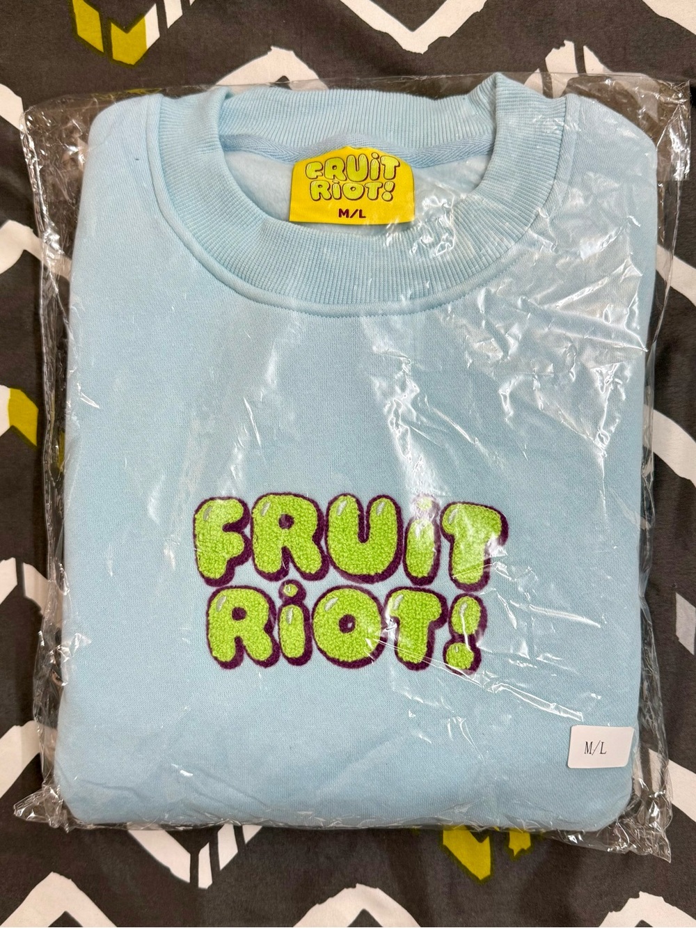 Fruit Riot Blue Crewneck Sweatshirt - Picture 2 of 5